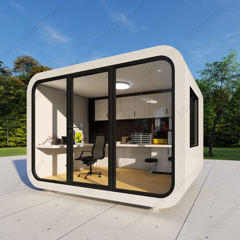 GS-MB03 vente chaude préfabriqué mini cabine de bureau de jardin pod