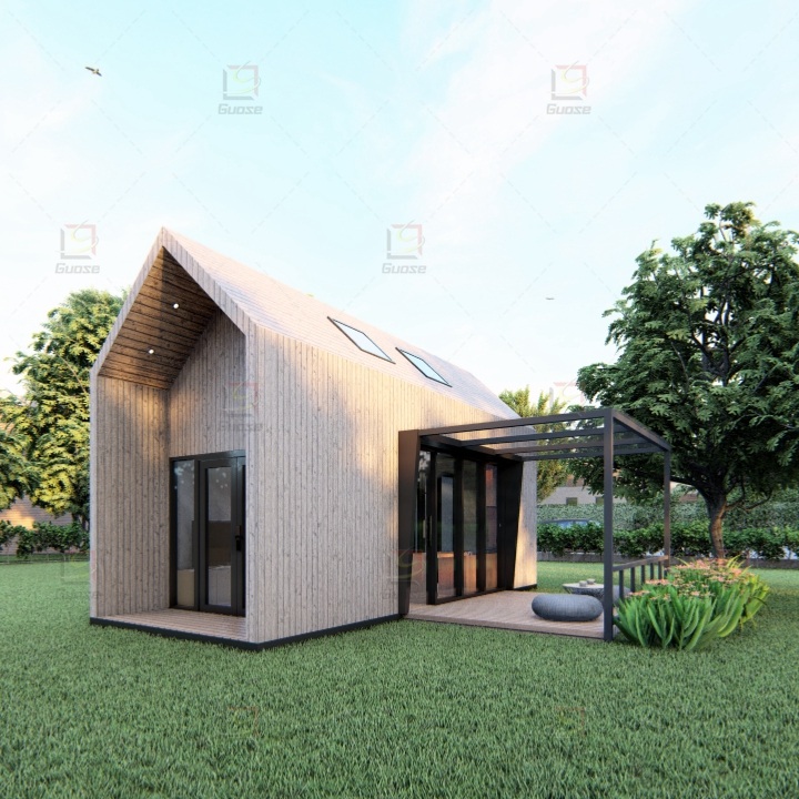 Modern Prefabricated Building Kits Waterproof Fireproof Steel Structure for Office Hotel Villa Housing